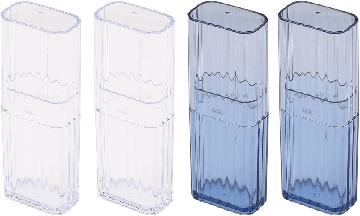 Praktische Opbergdoos voor Wattenstaafjes en Wattenbollen - Organizer voor Badkamer, Q-Tip Dispenser en Opslag voor Cosmetica en Schoonmaakaccessoires