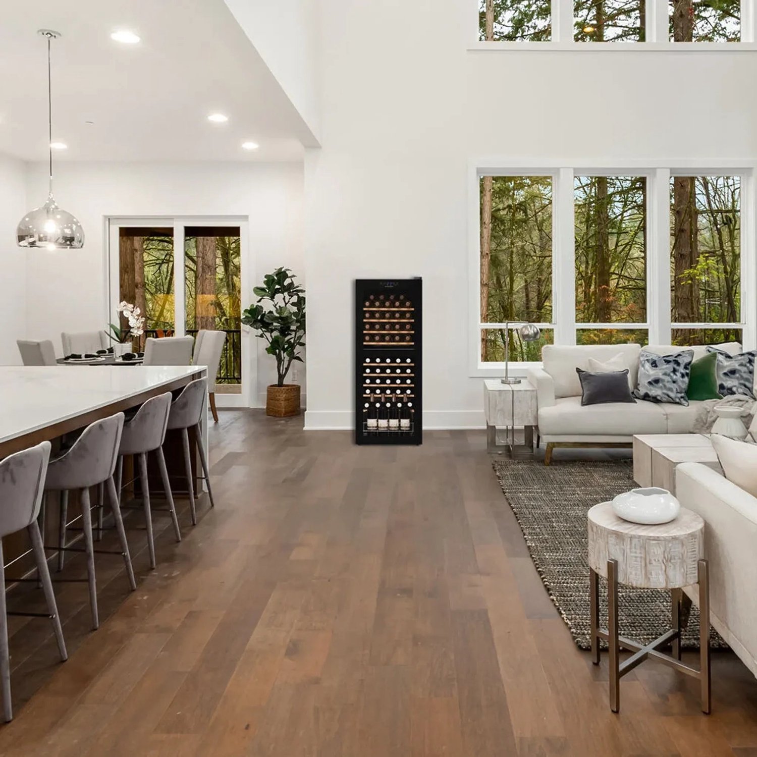 Dunavox Home-50 Vrijstaande Wijnkoelkast DXFH-50.142 50 flessen – foto 8