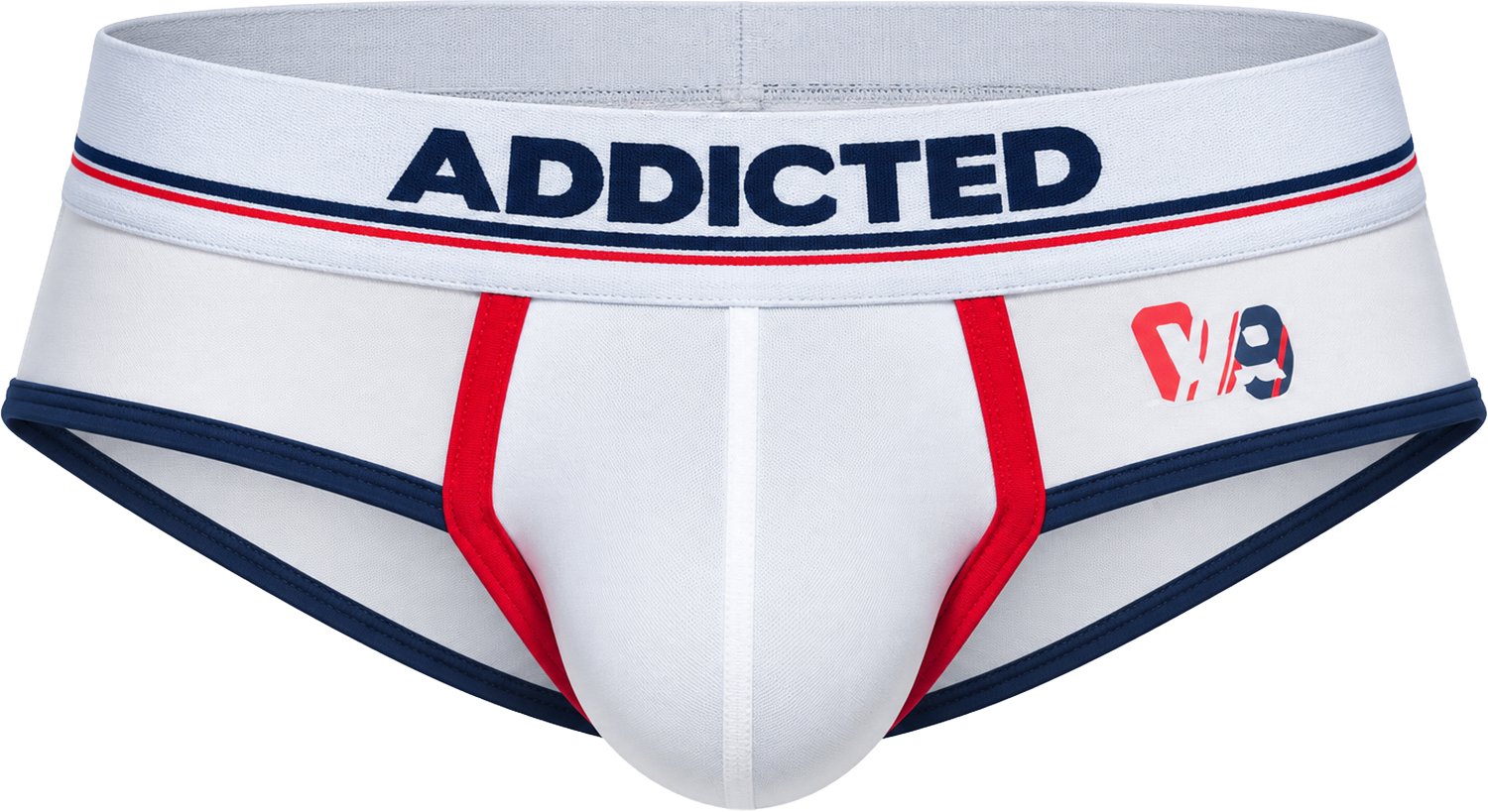 ADDICTED Sport 09 Brief White - MAAT L - Heren Ondergoed - Slip voor Man - Mannen Brief