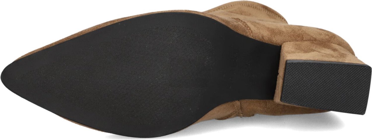 MARLOU Cshn80982 Enkellaarsjes - Enkelboots met rits - Dames - Cognac - Maat 39