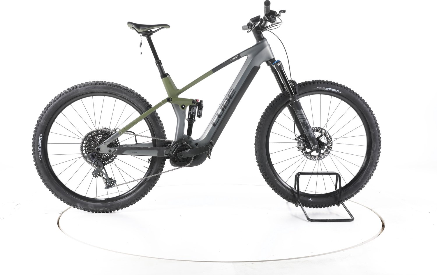 Cube Stereo Hybrid 140 HPC TM Elektrische full-suspension mountainbike Bosch 29