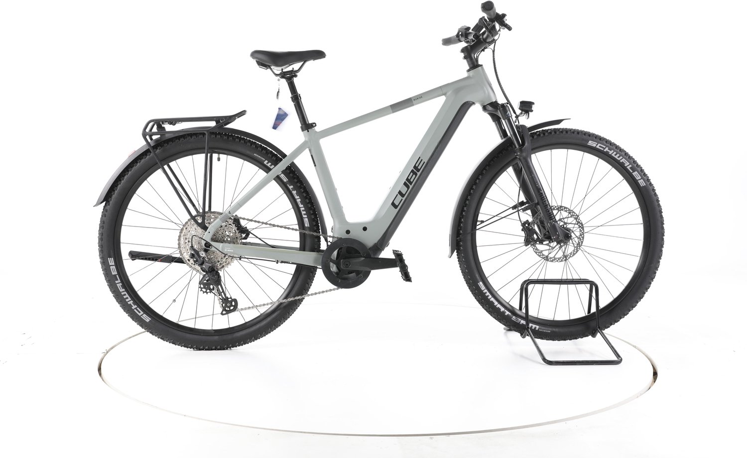 Cube Nuride Hybrid SLX Elektrische trekkingfiets Bosch Accu 750Wh 29 grijs Pro