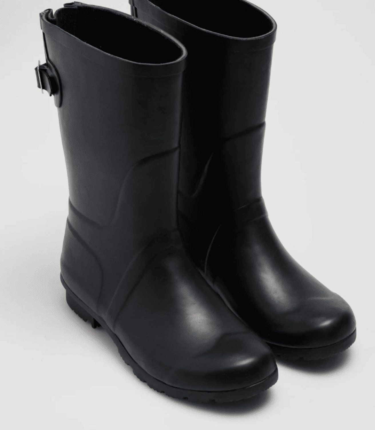 Dames regenlaarzen | halfhoge laarzen | Zwart | YM