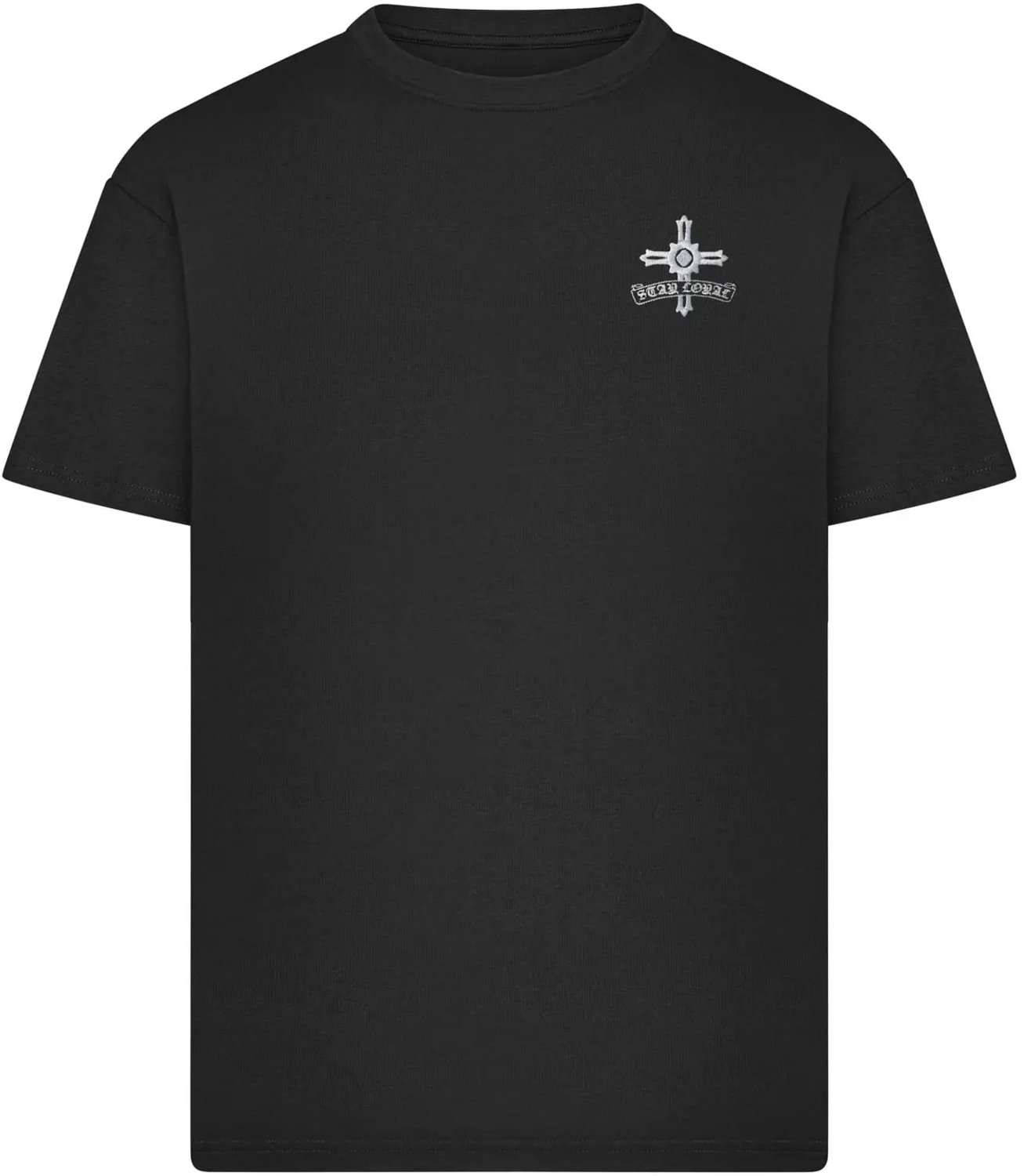 T-shirt Mister Tee Stay Loyal EMB Zwart