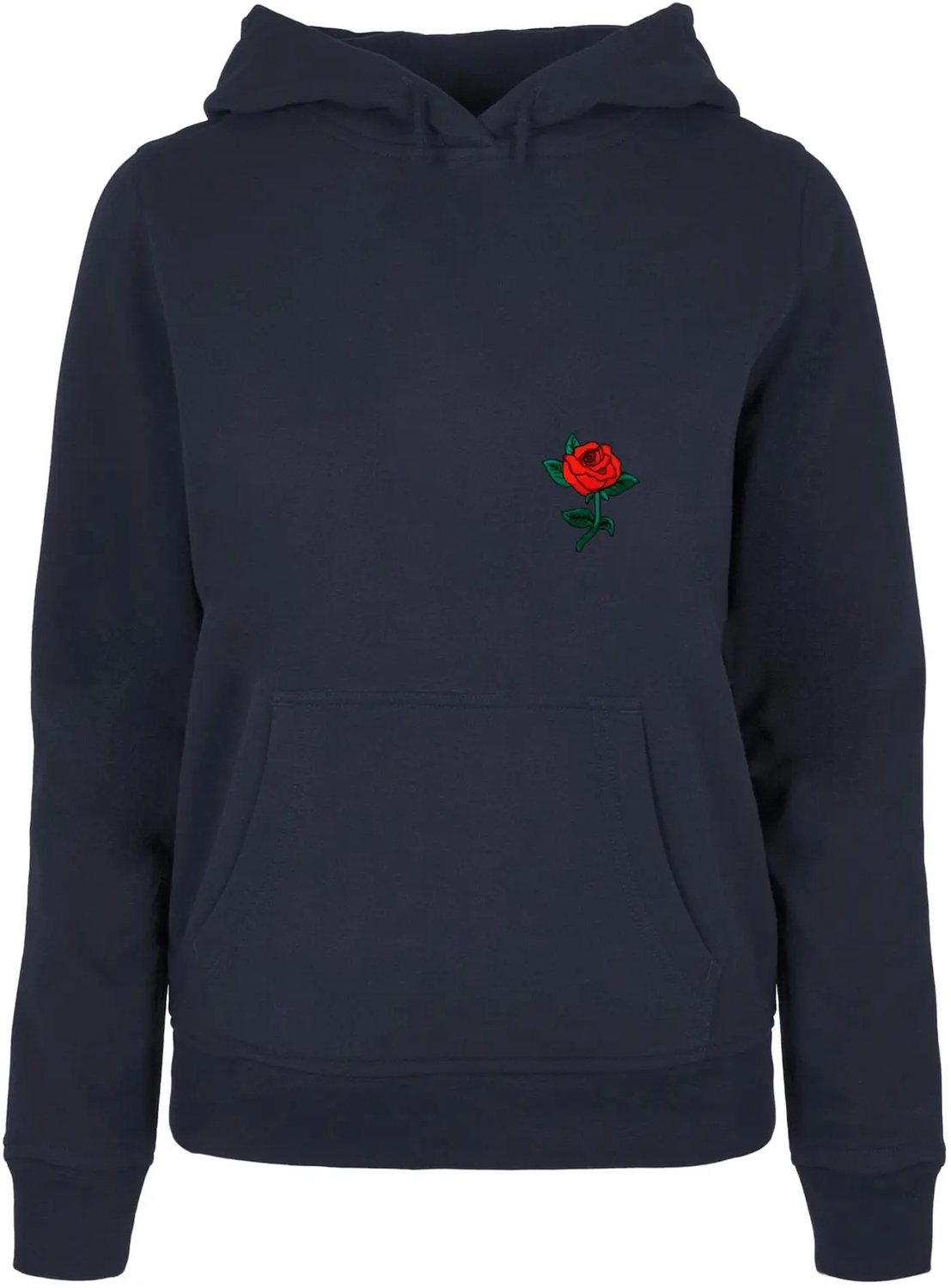 Dames Hoodie Mister Tee Rose Blauw