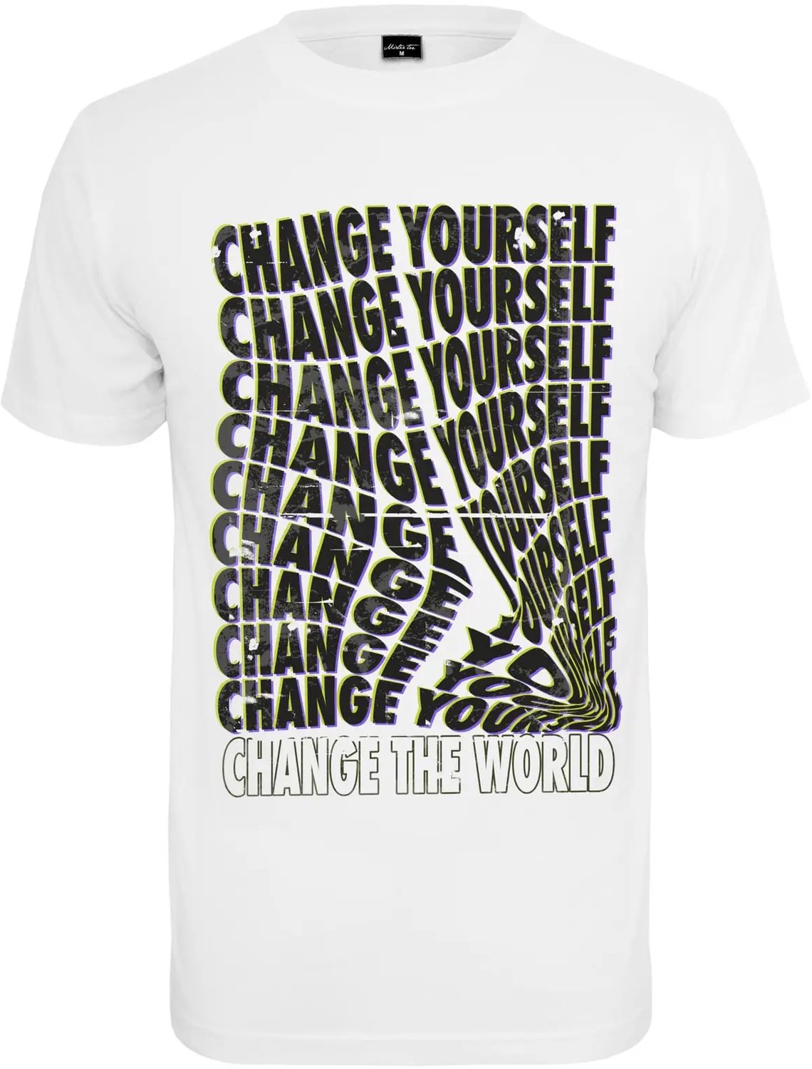 T-shirt Mister Tee Change Yourself Wit