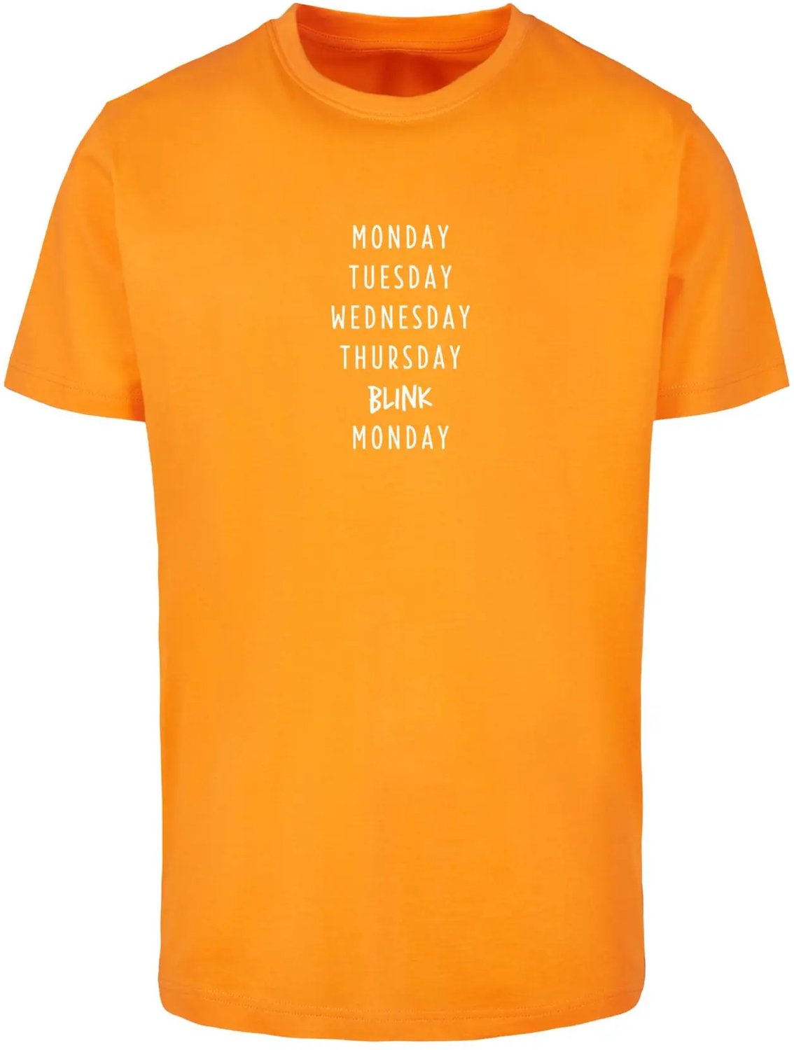T-shirt dames Mister Tee Blink X Oranje