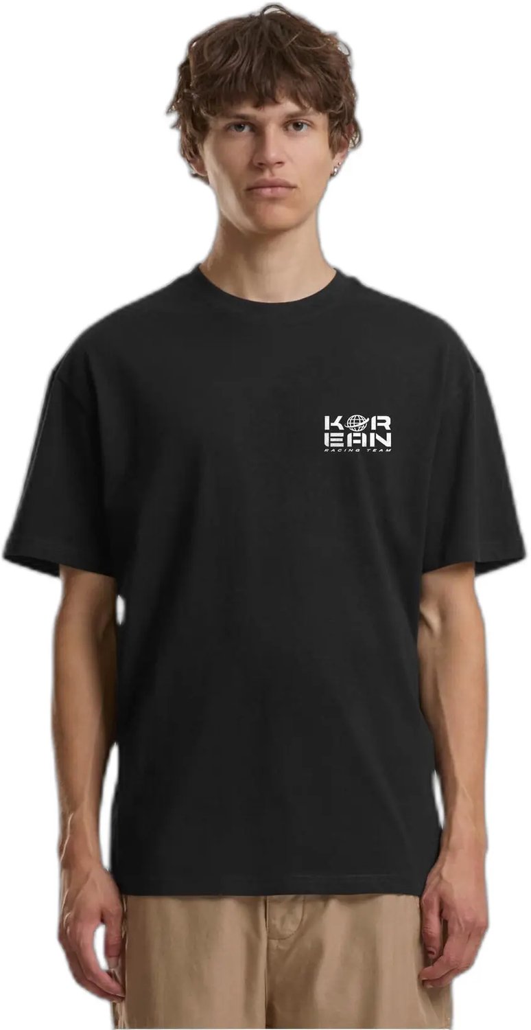 Oversized T-shirt Mister Tee Korean Racing Team Zwart