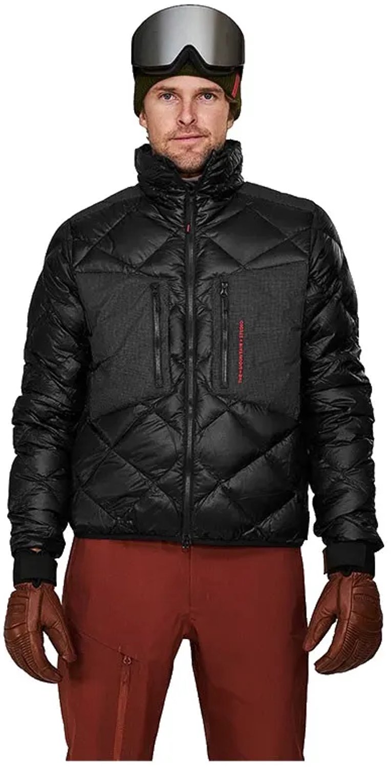 The Mountain Studio Pertex Pro Tecno Light Gore-tex® Donzen Jas Man Zwart