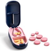 Pillensnijder - Medische Pillendoosje - Pillenvergruizer - Geschikt Voor Kleine, Grote, Harde & Zachte Pillen - Pill Cutter - Medicijnsnijder
