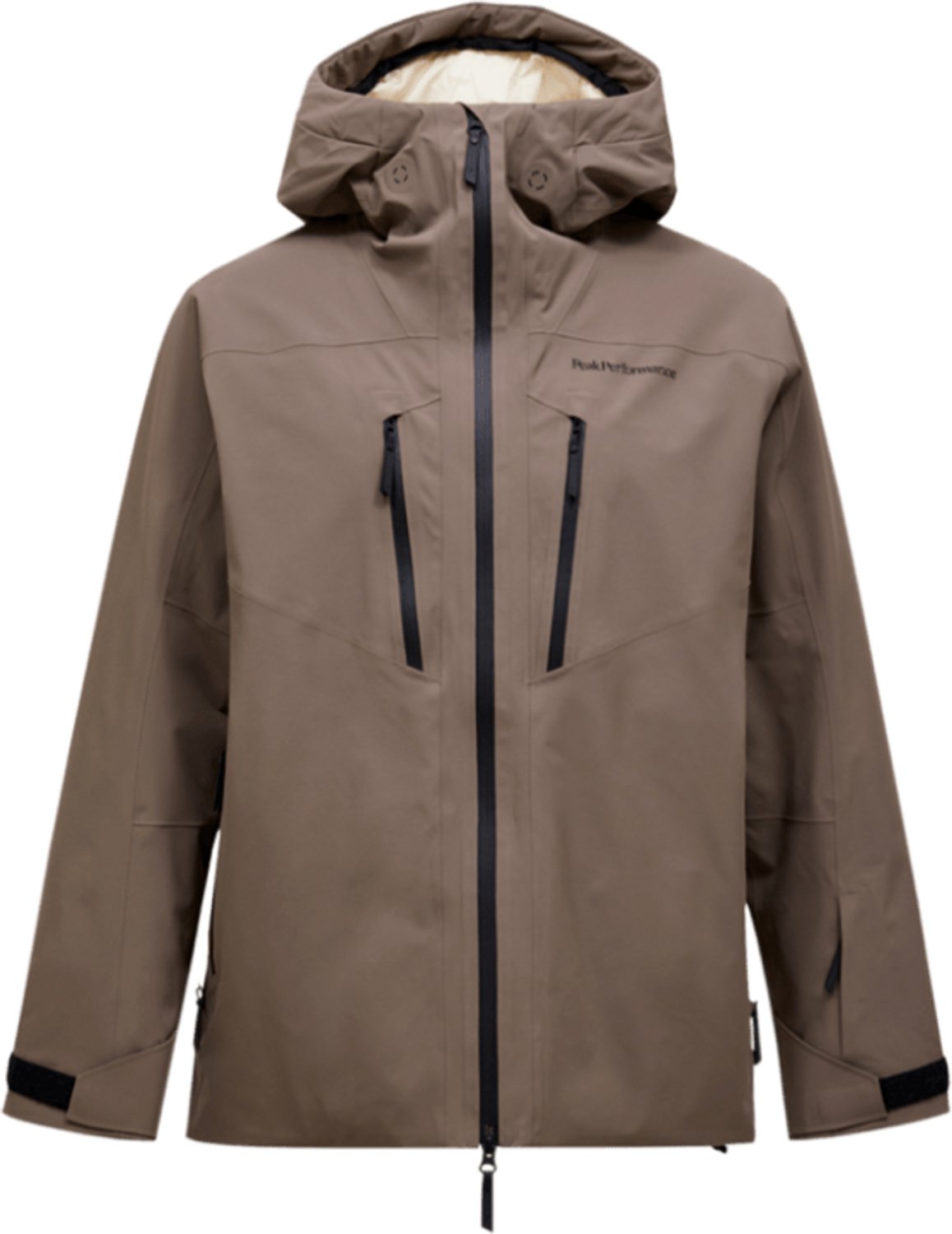PEAK PERFORMANCE WHITELIGHT HIPE 2L INSULATED SHELL JACKET Terrain Tan