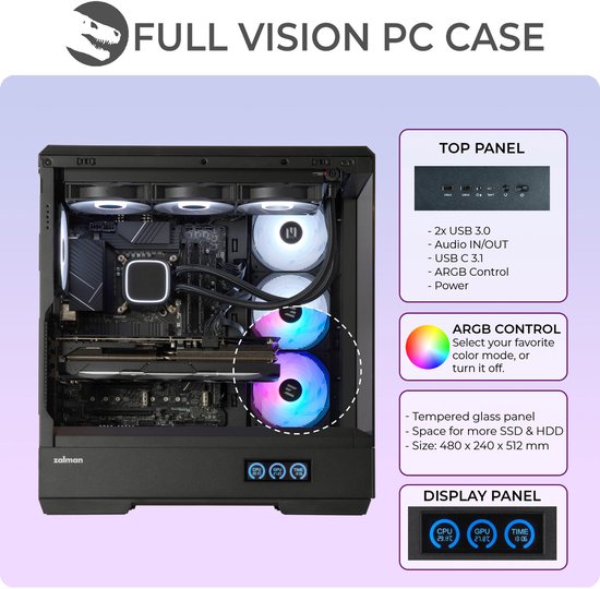 Sedatech Advanced Gaming PC Waterkoeling XL Vision • Intel i9-12900KF ...