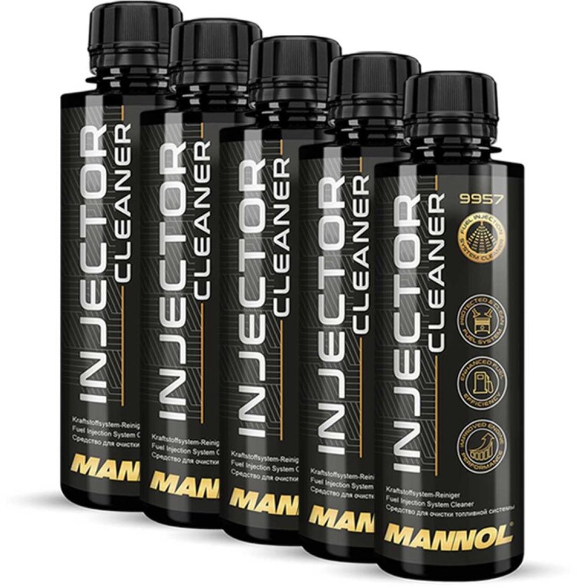5 Stuks Injector Reiniger / Injector Cleaner 250ml Mannol 9957 - BPC Autoparts