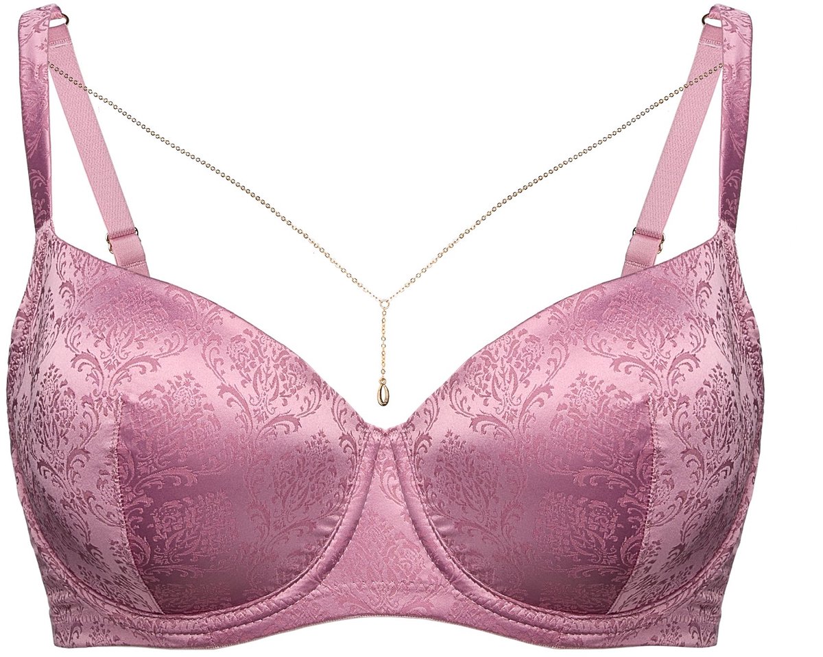 ESOTIQ Charm - Voorgevormde Beha - Oudroze - Beugel - Uitneembare Cups