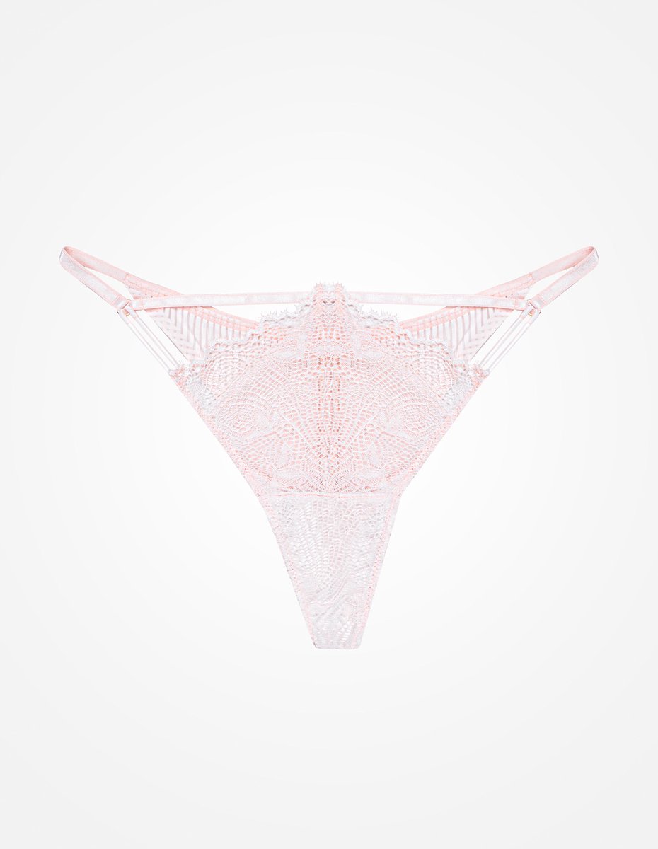 Esotiq Kyoko - Damesstring - Beige - Maat L