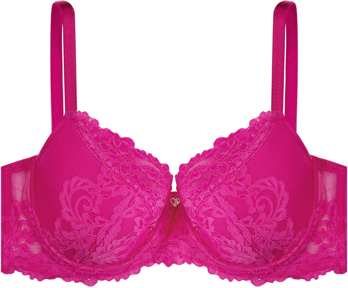 ESOTIQ Lynn - Half voorgevormde beha - Fuchsia - Grote maten
