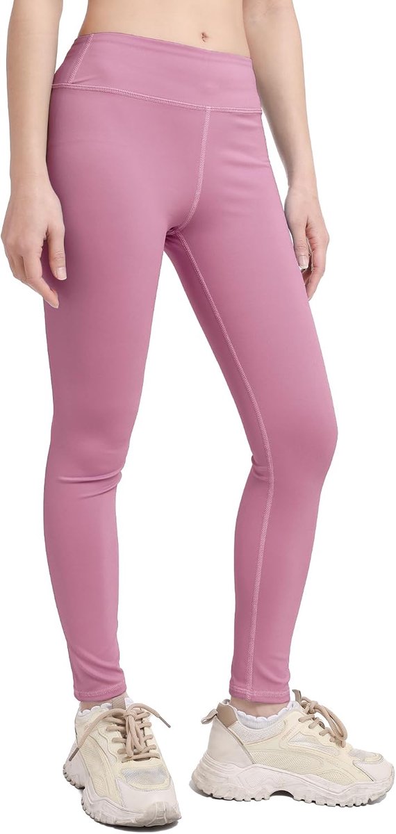 Sportlegging voor kinderen, meisjes, comfortabele sportbroek, sportlegging, lange yogalegging voor joggen, training, sportlessen