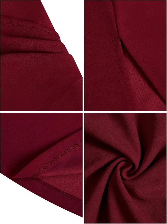 Cocktailjurk, voor dames, maxi-jurk, feestjurk, wikkeljurk, zomerjurk, feestelijk, elegant, bodycon, lang, bruiloft, avondjurk — afbeelding 5