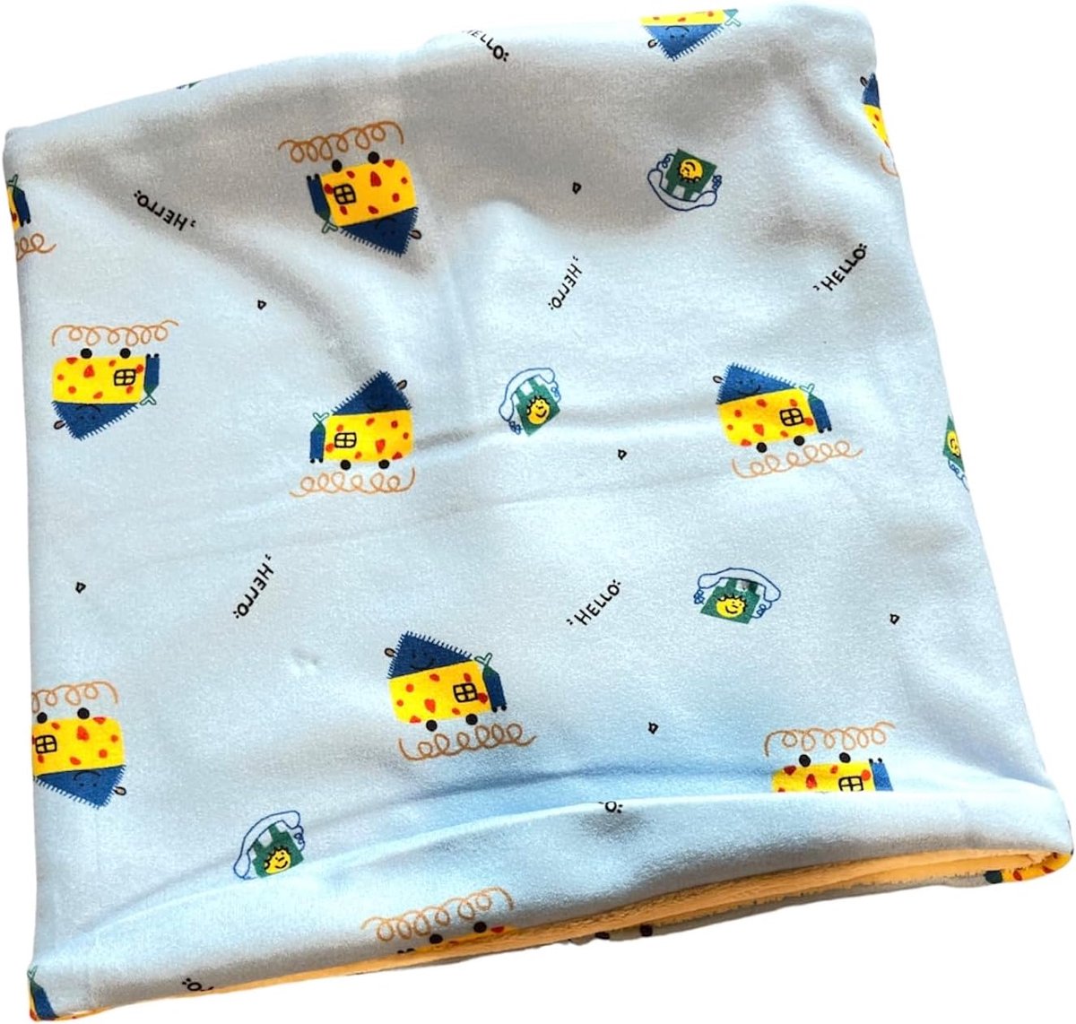 Halsdoek van katoen, zacht, comfortabel aan de binnenkant en comfortabele fleece wintersjaal voor kinderen, warm, voor meisjes, school, sport, warme kinderen