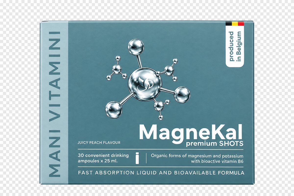 Mani Vitamini - MagneKal - Premium Magnesium en Kalium Shots - 30 x 25 ml