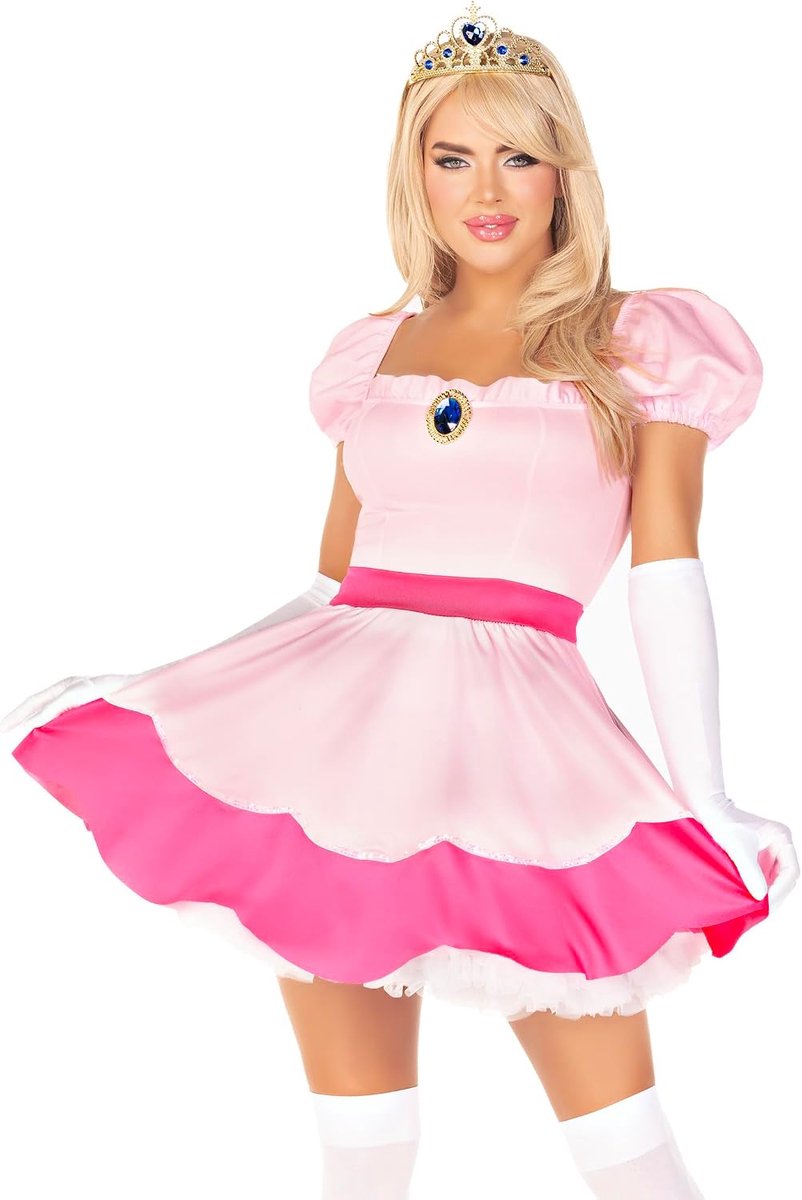 Avenue Pink Princess dames Fairytales kostuum (1-Pack)