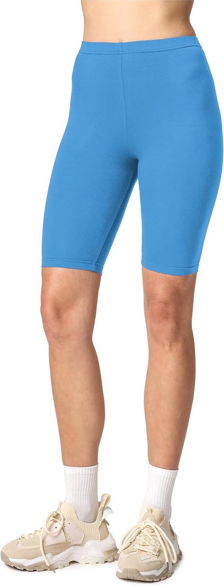 Style Korte Legging Dames – Comfortabele en luchtige viscose sportshorts voor dagelijks gebruik yoga fitness of als zomerse damesoutfit MS10-145