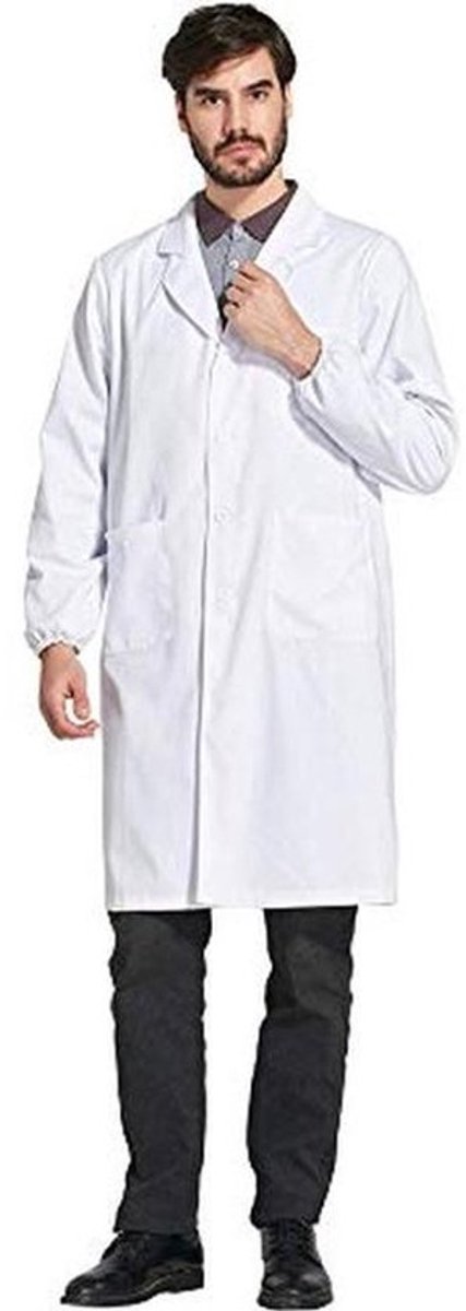 Medische Jas voor Dames en Heren - Unisex Laboratoriumjas voor Scholen en Technisch Gebruik