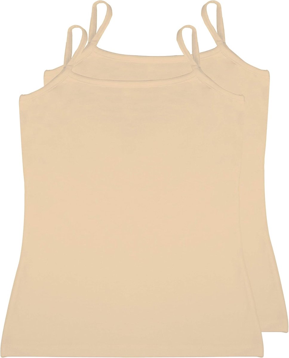 Top Dames 2-Pack, Hemdje als Onderhemd Katoen Modal