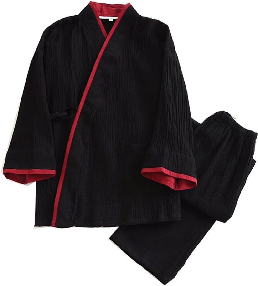 Kimono heren nachtkleding casual pyjama