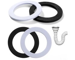 Afdichtingsring, Vervangende Gootsteenafvoeraccessoires Afdichtingsring, Lyeteung 4 Stuks 84mm O-ring