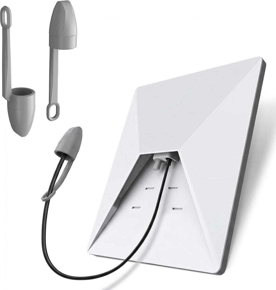 Set van 2 siliconen beschermhoezen voor Starlink Mini - Stof- en weerbestendig - Starlink Mini accessoires (2 stuks)