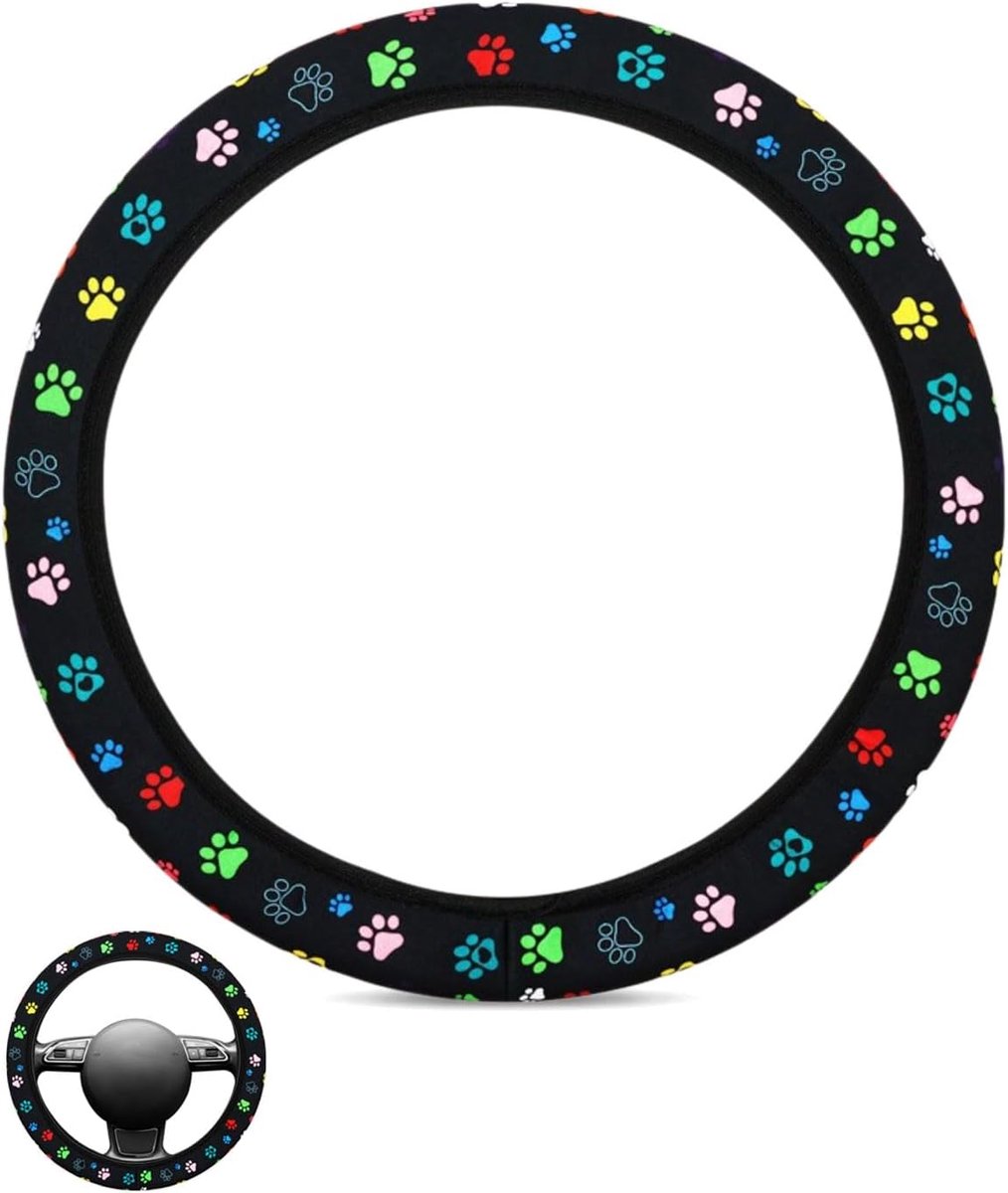 Stuurhoes, 38 cm, zacht, ademend, antislip, voor vrouwen, stuurhoes, stuurbescherming, eenvoudige installatie