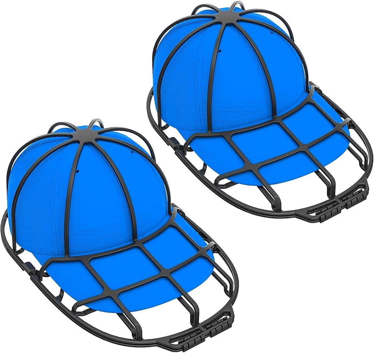 Capwasmachine voor Baseball Caps - 2 Stuks, Geschikt voor Volwassenen en Kinderen, Handig voor Afwassen in de Vaatwasser, Ideaal voor Hoeden en Petten