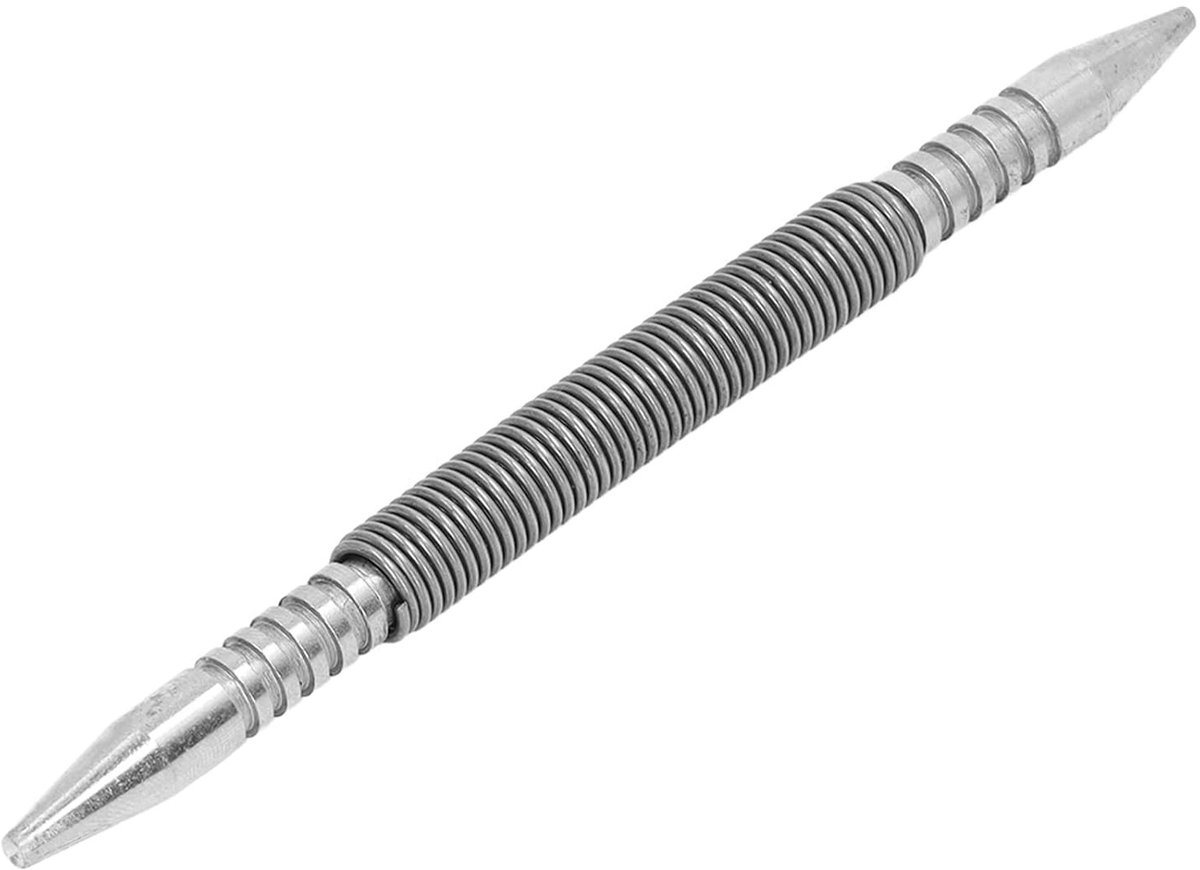 Krachtige Spring Punch van Carbon Staal met Eenvoudige Bedieningsfunctie voor Precisiewerk, 3500 PSI Impactkracht, Dubbel Hoofd en Geschikt voor Diverse Materialen