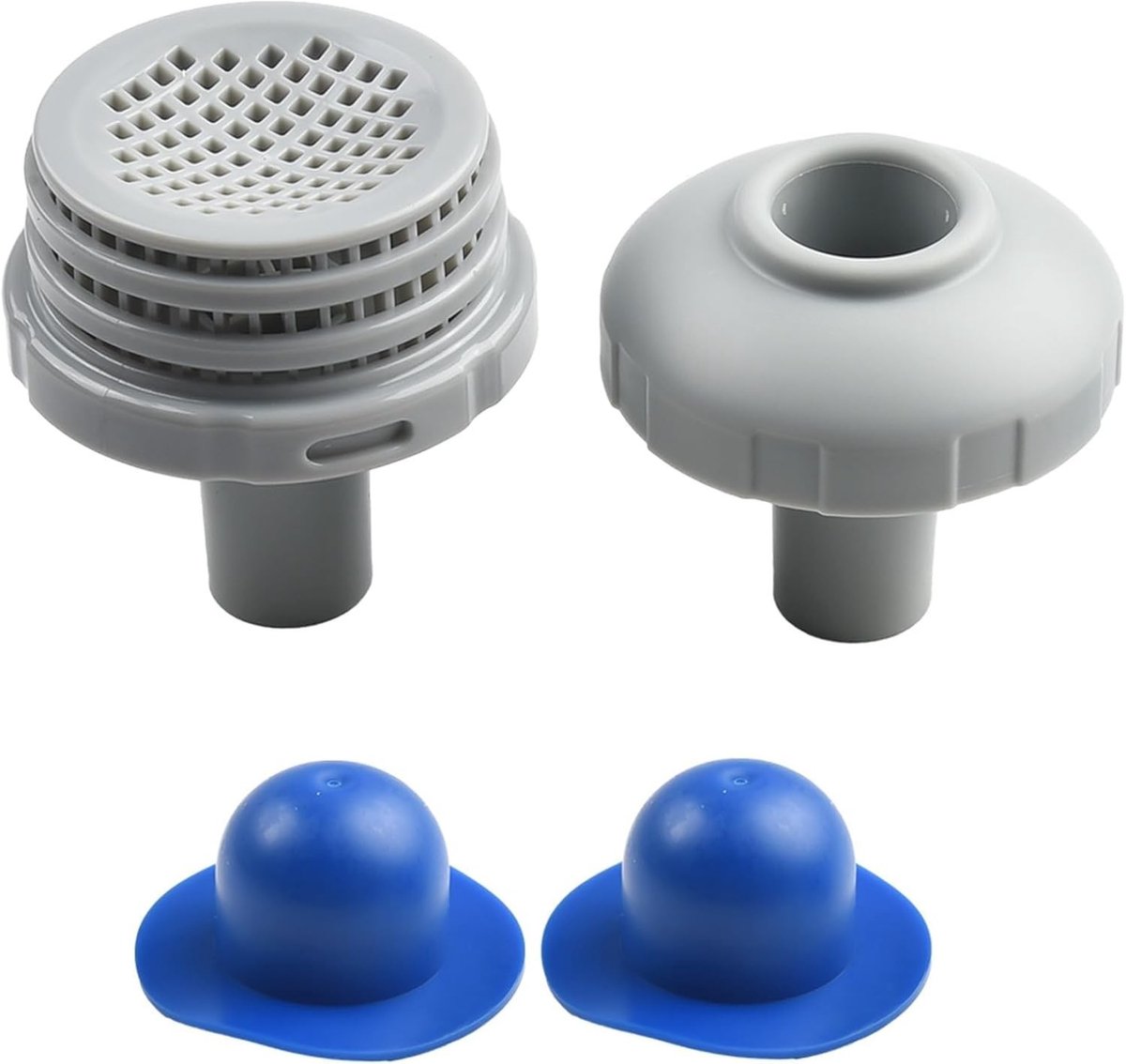 Verbindingsset voor Intex zwembad met 32 mm diameter slang, 1,25 inch inlaatfilter en sproeikop voor optimaal zwembadgebruik