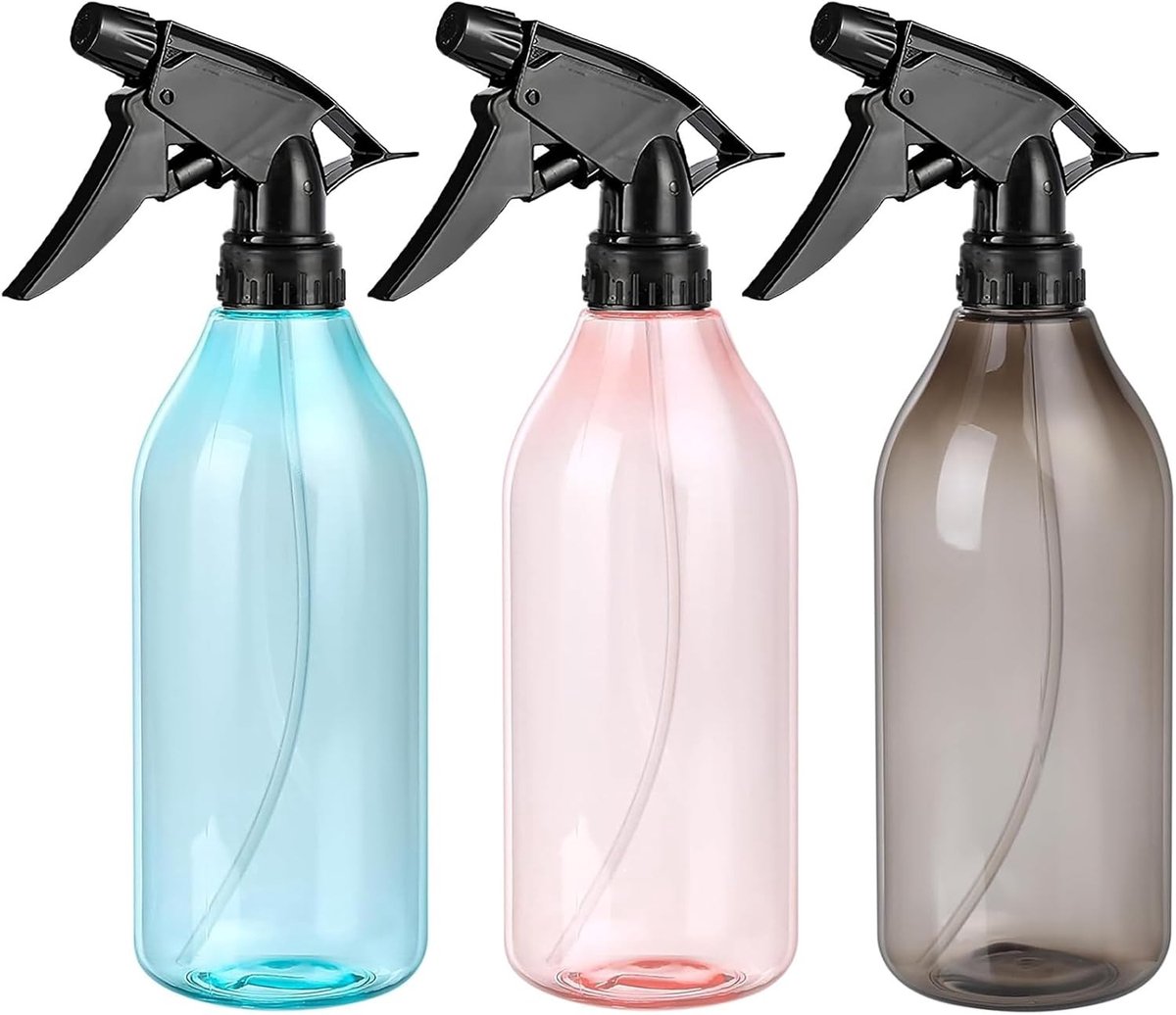 Set van 3 lege 450ML spuitflessen voor planten, haar en schoonmaak - Perfect voor tuinieren en verzorging