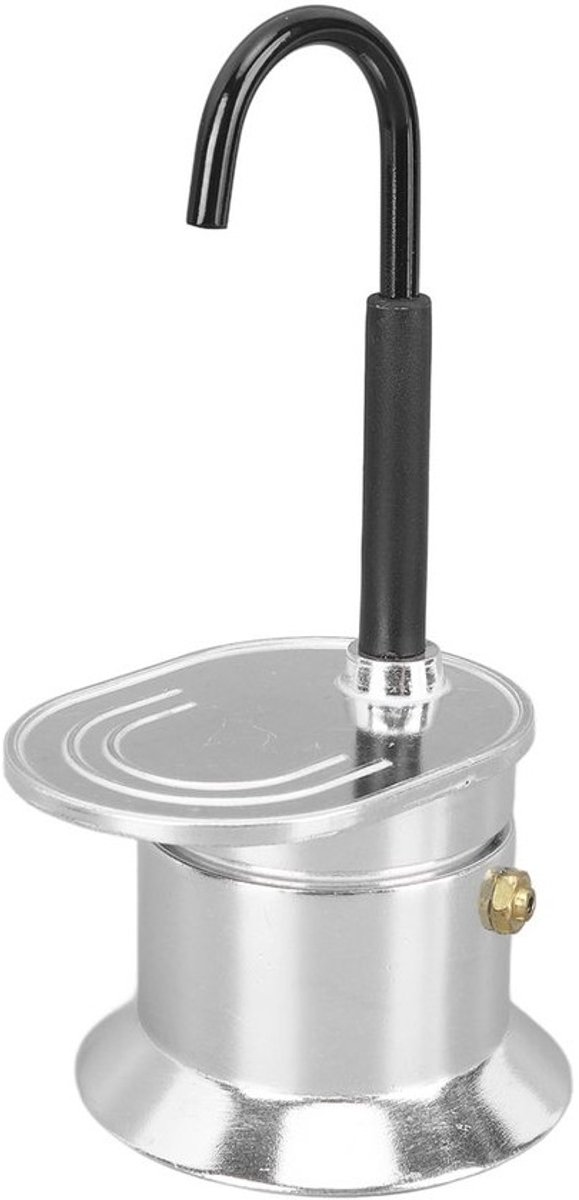 Vt products - Moka pot - voor het fornuis - Mini - 1 kop espresso - Draagbaar