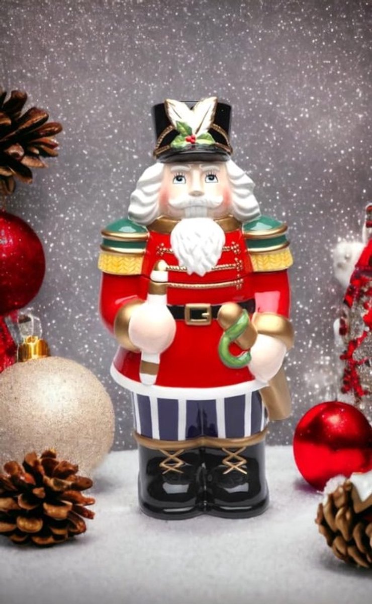 Notenkraker Koekjespot 14-3/4 inch - Perfect voor Kerstmis