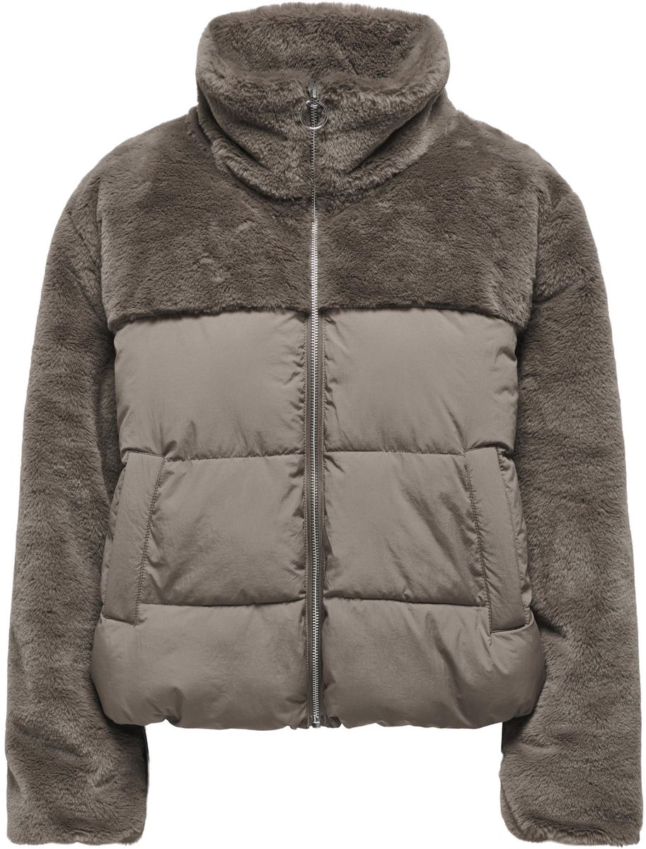 ONLY - ONLWANJA FUR PUFFER MIX JACKET NOOS OTW - Dames - Gewatteerde jassen