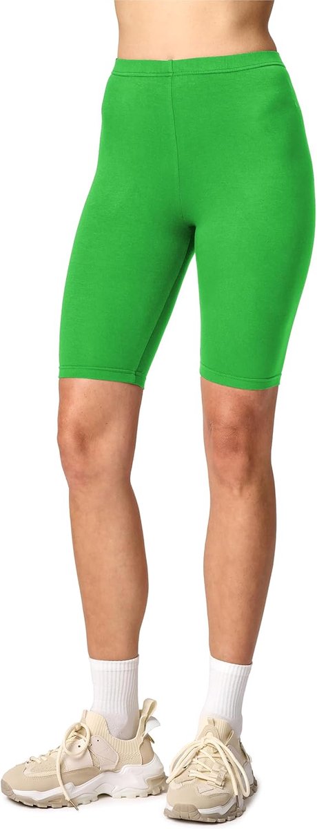 Style Korte Legging Dames – Comfortabele en luchtige viscose sportshorts voor dagelijks gebruik yoga fitness of als zomerse damesoutfit MS10-145