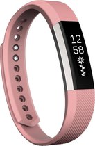 Fitbit Alta (HR) siliconen bandje | Roze / Pink | Premium kwaliteit | Size: L | TrendParts