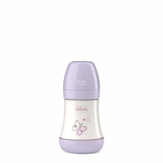 Chicco Perfect5 babyfles 150ml siliconen speen - Anti-koliekfles — afbeelding 2
