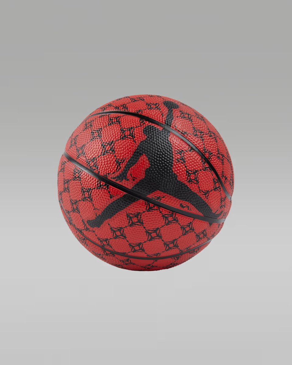 Nike Basketbal Mini Skills Jordan Rood