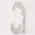 Onderkant van de witte British Knights Surge sneaker met een grijs en wit profiel en BK-logo.