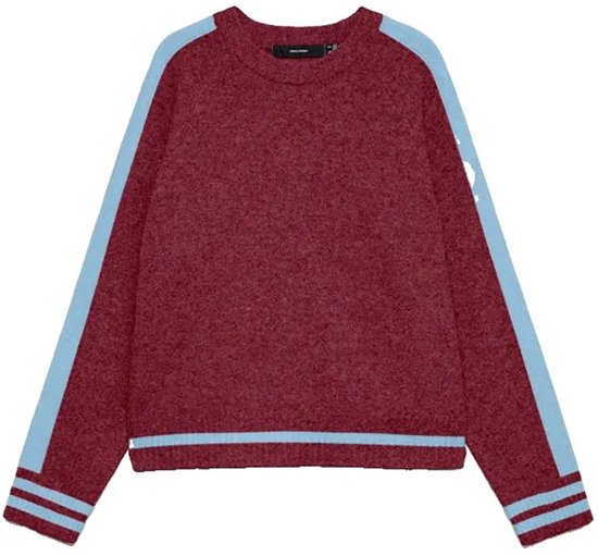 Vero Moda Bang Contrast Trui Rood M Vrouw