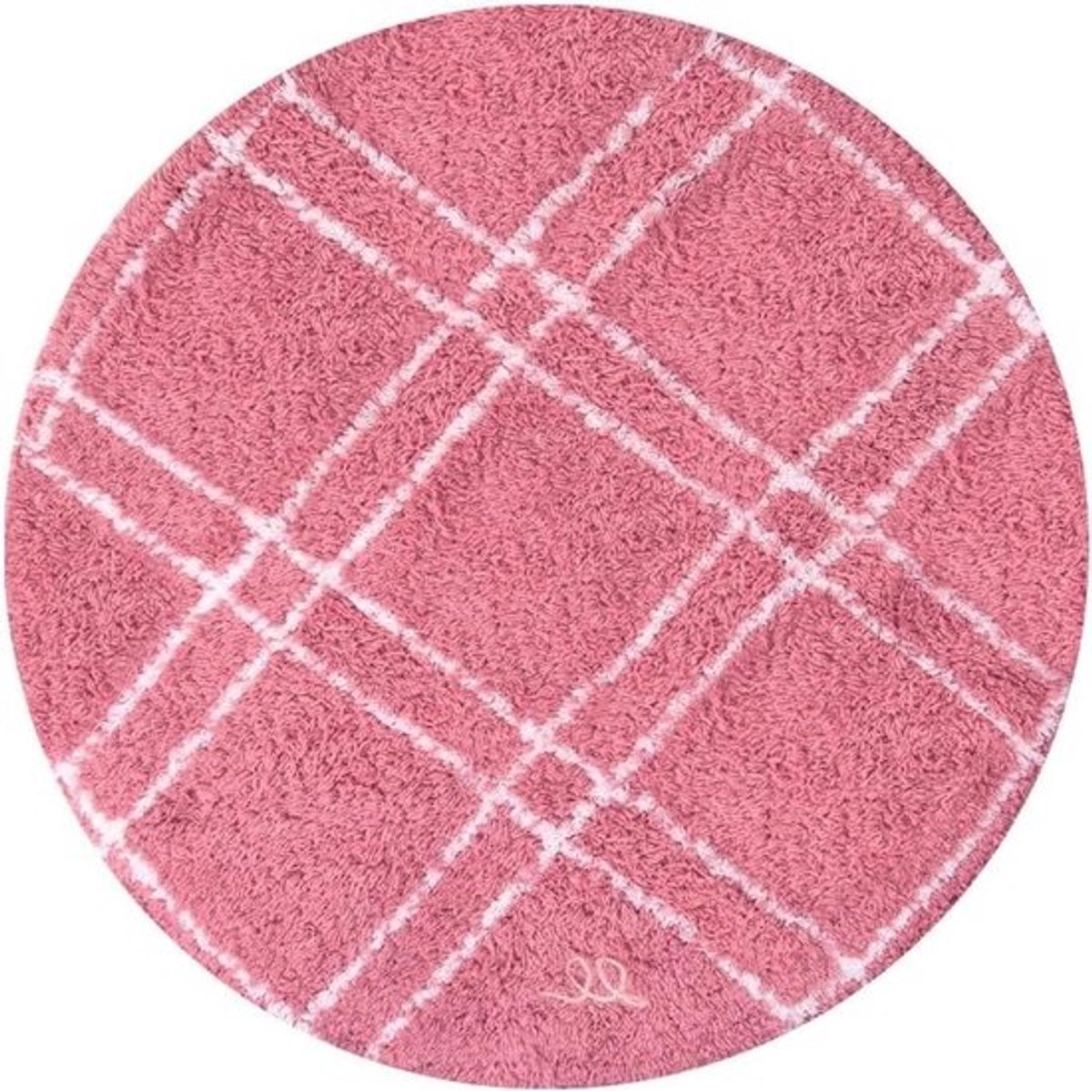 Badkamertapijt Rond - Vloerkleed Badkamer - Veiligheid en Comfort - Antislip Onderkant - 75 cm - Roze