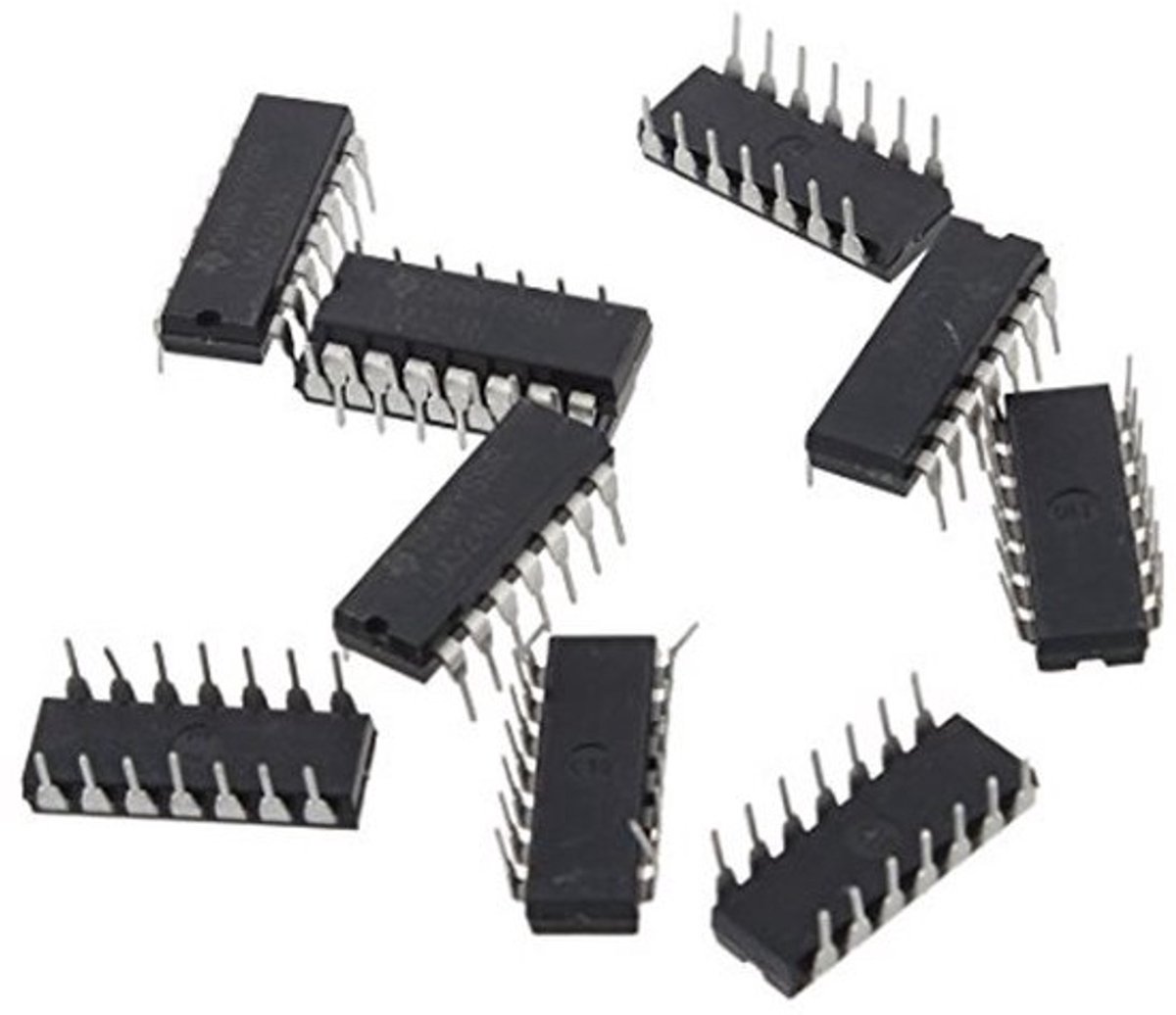 10x LM324N Laag Vermogen Quad Werking Versterker DIP-14