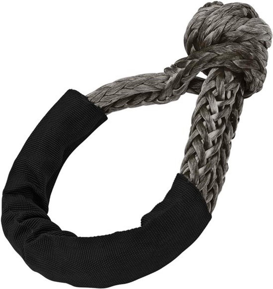 Synthetisch touw met zachte sluiting voor bevestigingsriemen - spanbanden en verankeringskoord voor offroad-aanhangers - flexibele touwkettingen voor SUV en ATV Truck Off-Road Rescue .