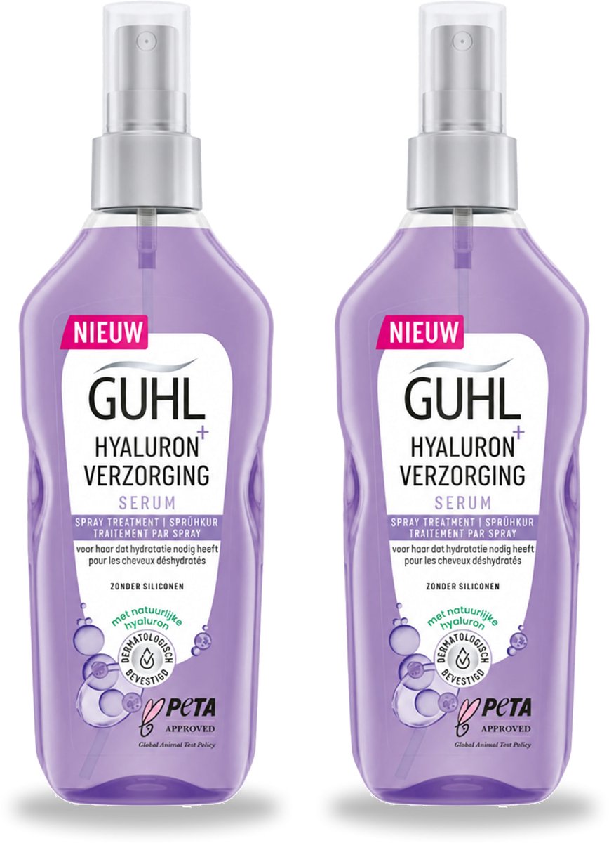 2 x Guhl - Spray - Hyaluron Verzorging - 150 ml - Voordeelverpakking - 2 stuks