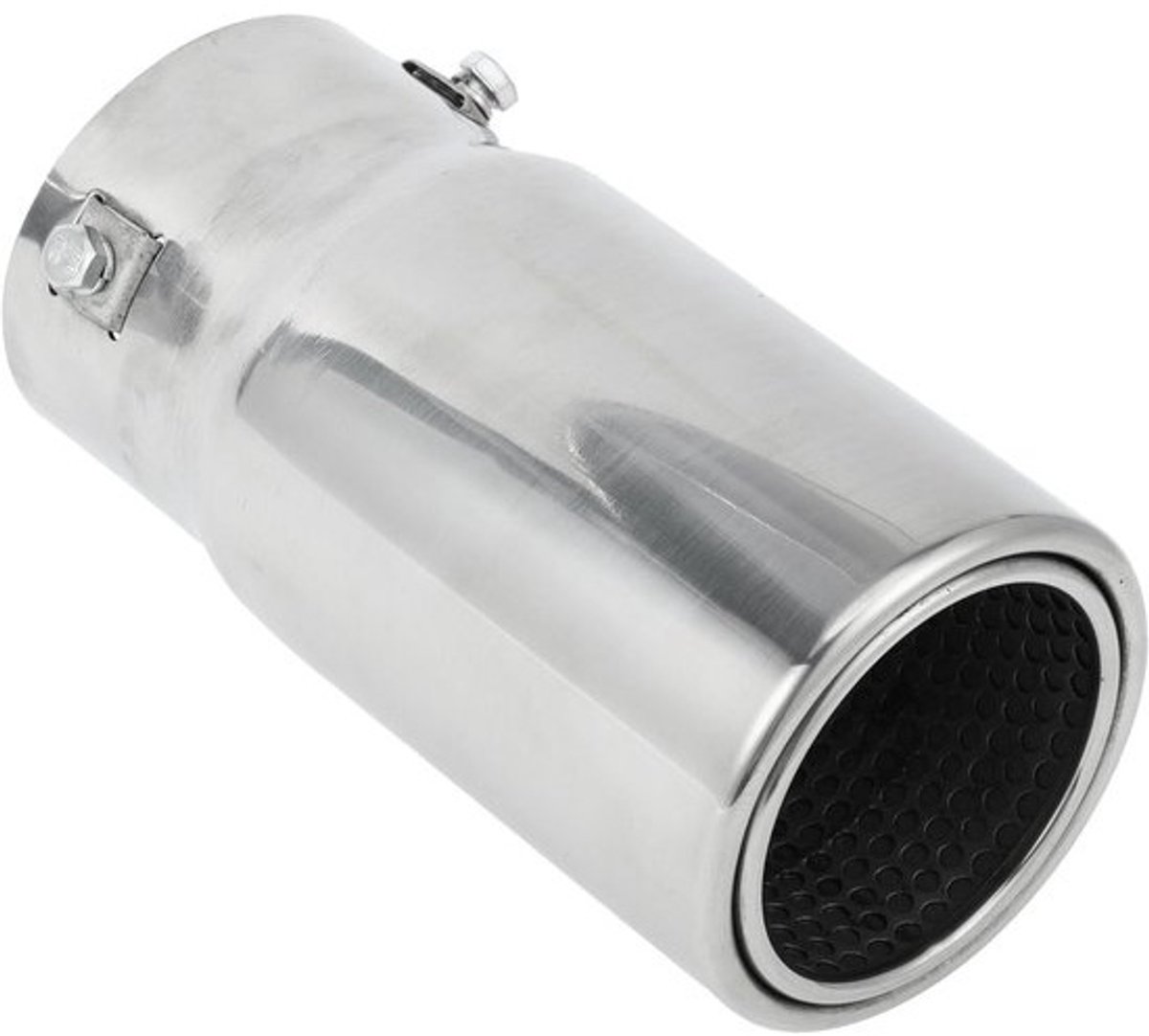 Achteruitlopende uitlaatpijp 1.5"-3.1" inlaat 3.5" uitlaat 6.9" lengte voor Toyota Land Cruiser 150 Prado 10-18, roestvrij staal, hoge kwaliteit, duurzaam en eenvoudig te installeren